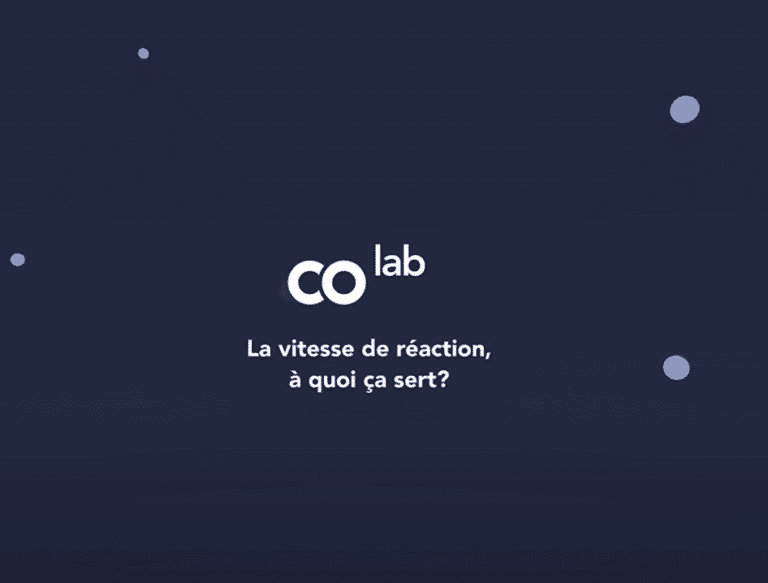La vitesse de réaction, à quoi ça sert?