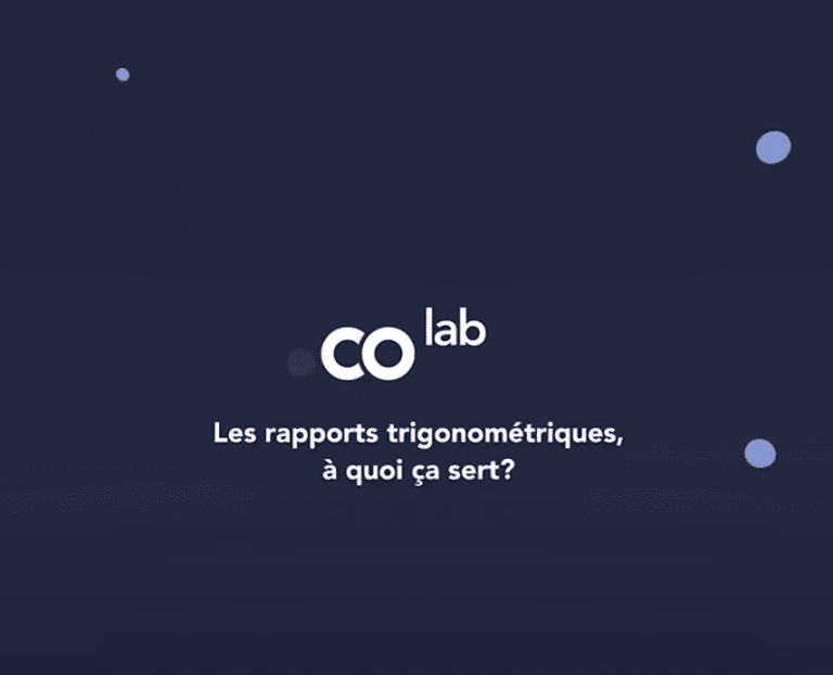 Les rapports trigonométriques, à quoi ça sert?