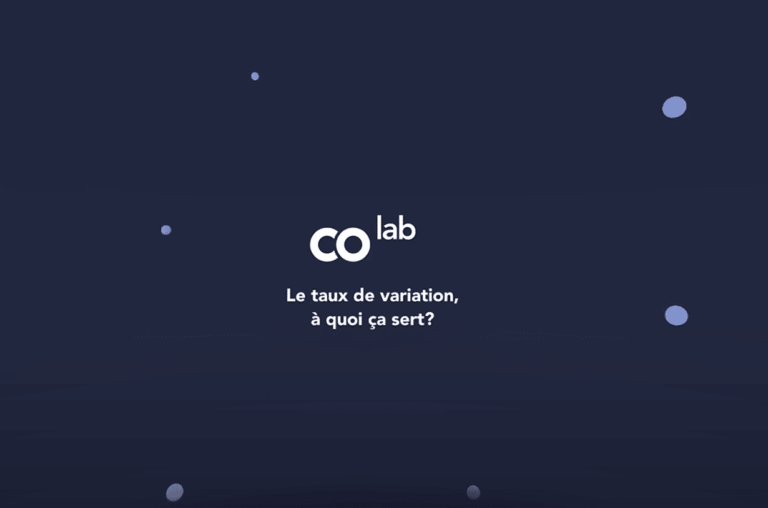 Le taux de variation, à quoi ça sert?