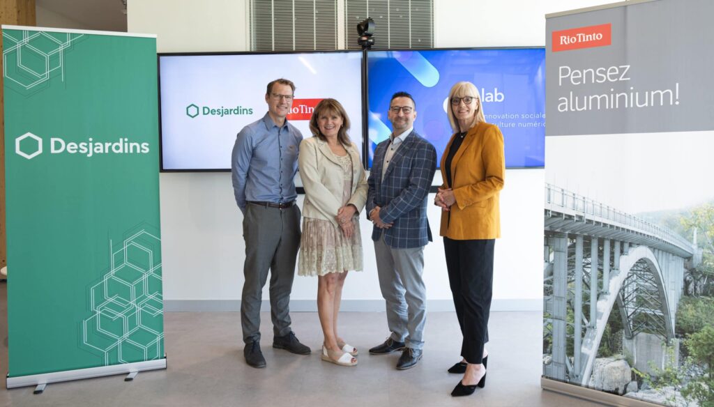 Desjardins et Rio tinto : deux partenaires marquants de COlab pour soutenir la transformation numérique des PME du Québec