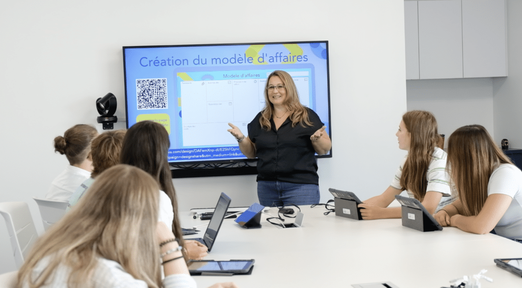 Entrepreneuriat féminin vers l’économie du savoir